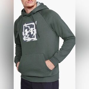 Under Armour Mens Grey Camouflage Hoodie